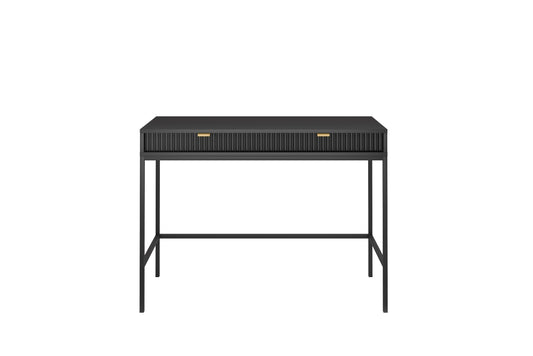 Nova Vanity Table Black - A Fusion of Modern Elegance and Practical Storage