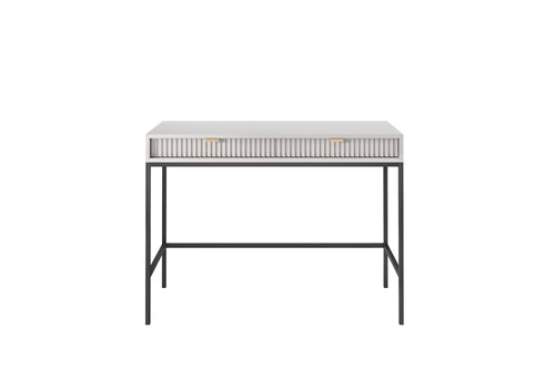 Nova Vanity Table Gray - A Fusion of Modern Elegance and Practical Storage