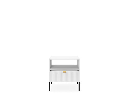 Nova Nightstand White - Modern Elegance for Your Bedroom