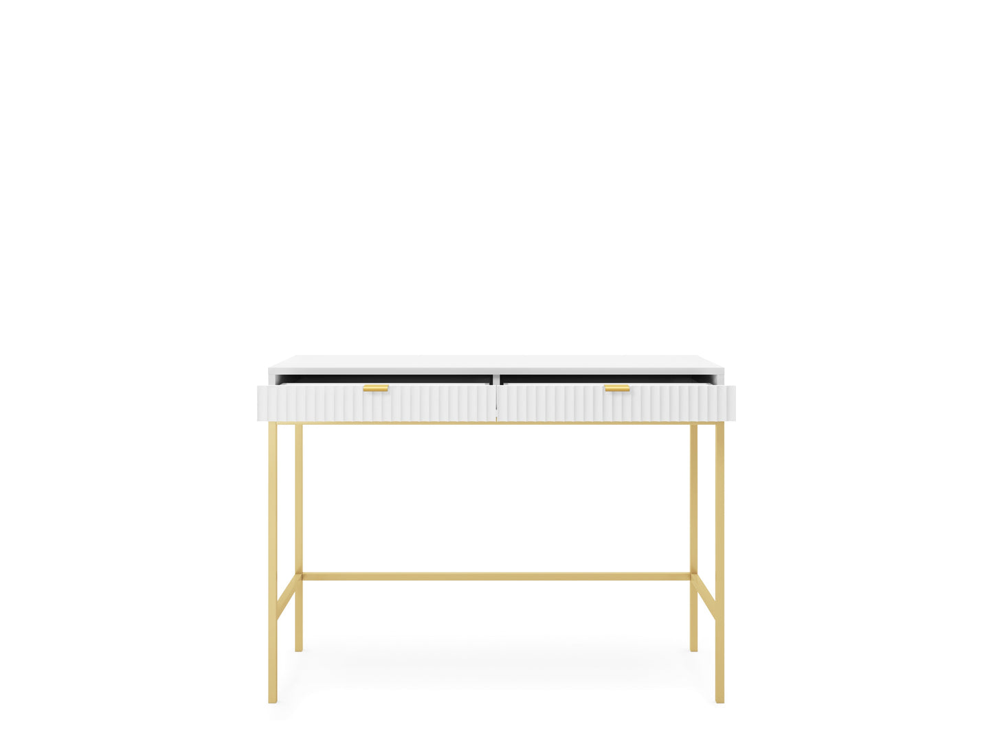 Nova Vanity Table White - A Fusion of Modern Elegance and Practical Storage
