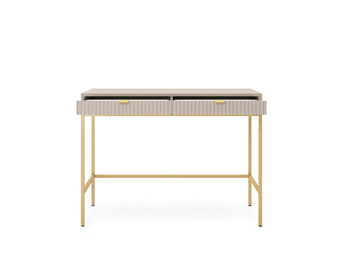 Nova Vanity Table Cashmere - A Fusion of Modern Elegance and Practical Storage