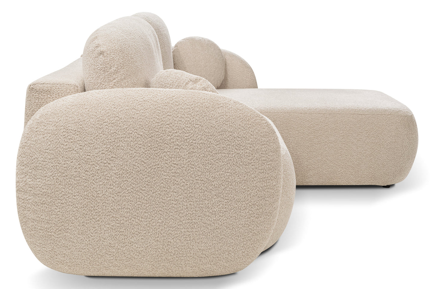 Lask OLIO Rounded Corner Sofa Bed – 261 x 177 cm – Left or Right Configuration