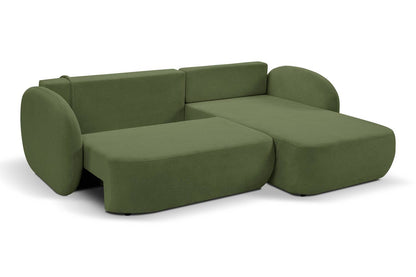 Lask OLIO Rounded Corner Sofa Bed – 261 x 177 cm – Left or Right Configuration