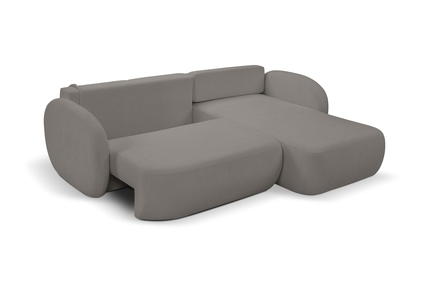 Lask OLIO Rounded Corner Sofa Bed – 261 x 177 cm – Left or Right Configuration