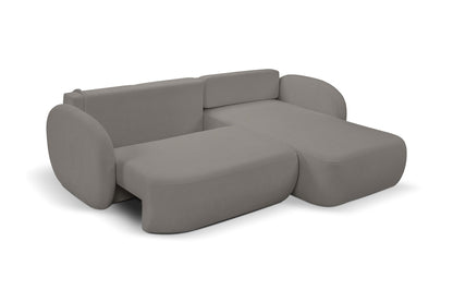Lask OLIO Rounded Corner Sofa Bed – 261 x 177 cm – Left or Right Configuration