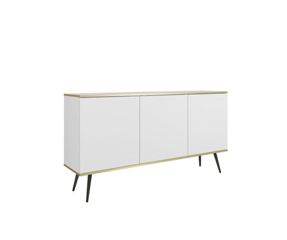 Oro K160 Sideboard White / Black Legs