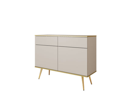 Oro KSZ107 Sideboard Beige / Gold Legs