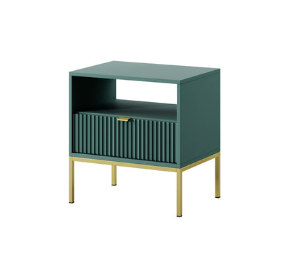 Nova Nightstand Labrador Green - Modern Elegance for Your Bedroom