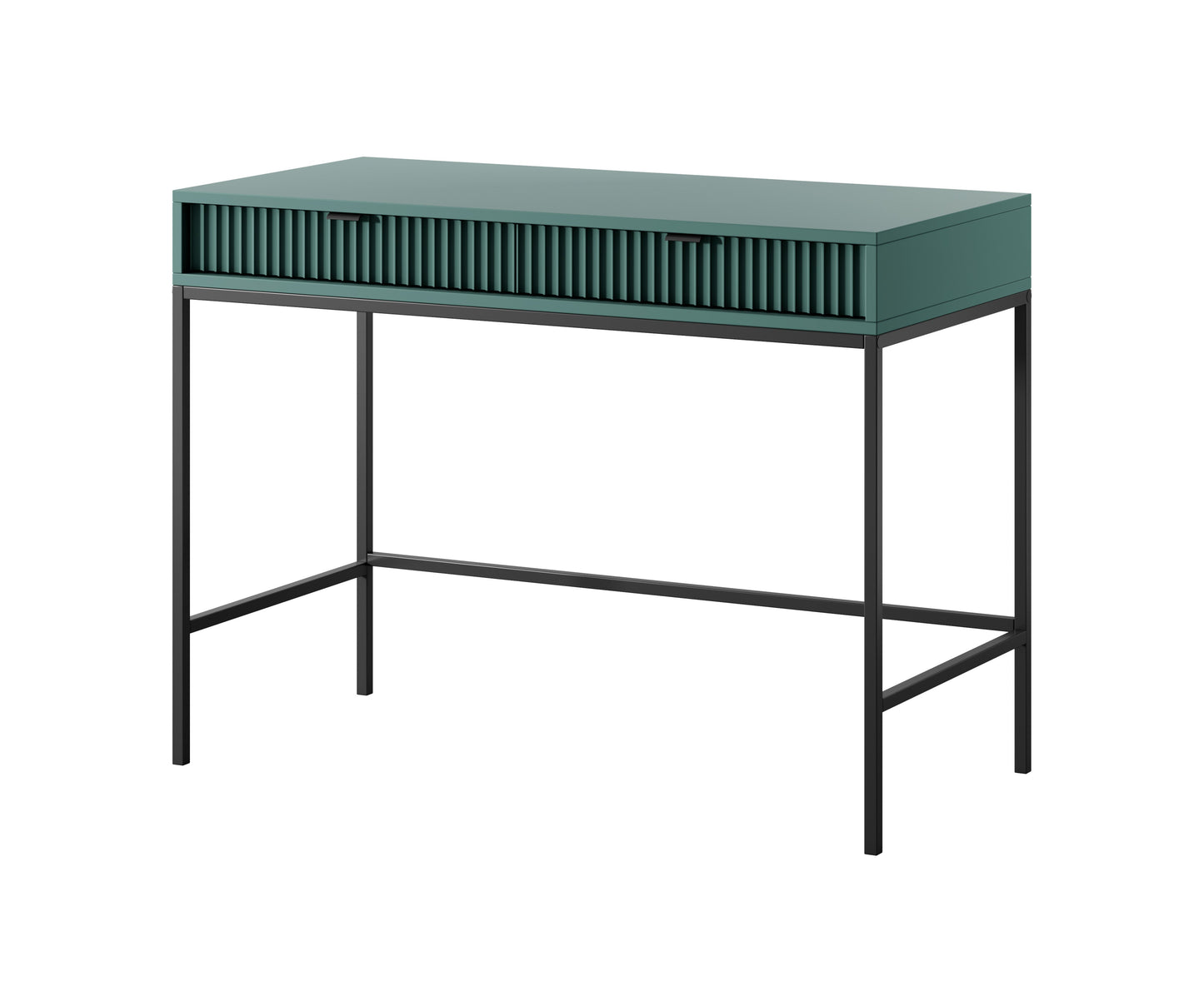 Nova Vanity Table Labrador Green - A Fusion of Modern Elegance and Practical Storage