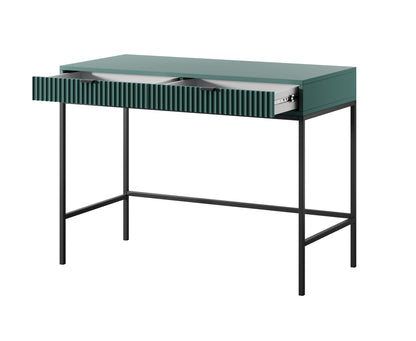 Nova Vanity Table Labrador Green - A Fusion of Modern Elegance and Practical Storage