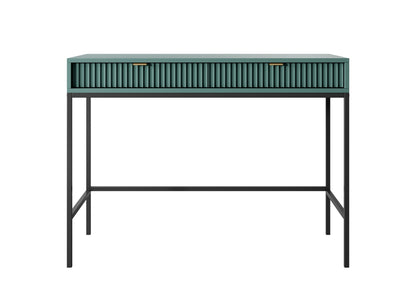 Nova Vanity Table Labrador Green - A Fusion of Modern Elegance and Practical Storage