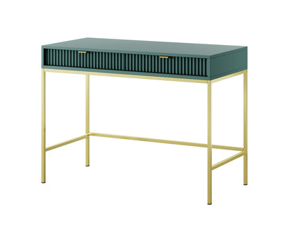 Nova Vanity Table Labrador Green - A Fusion of Modern Elegance and Practical Storage