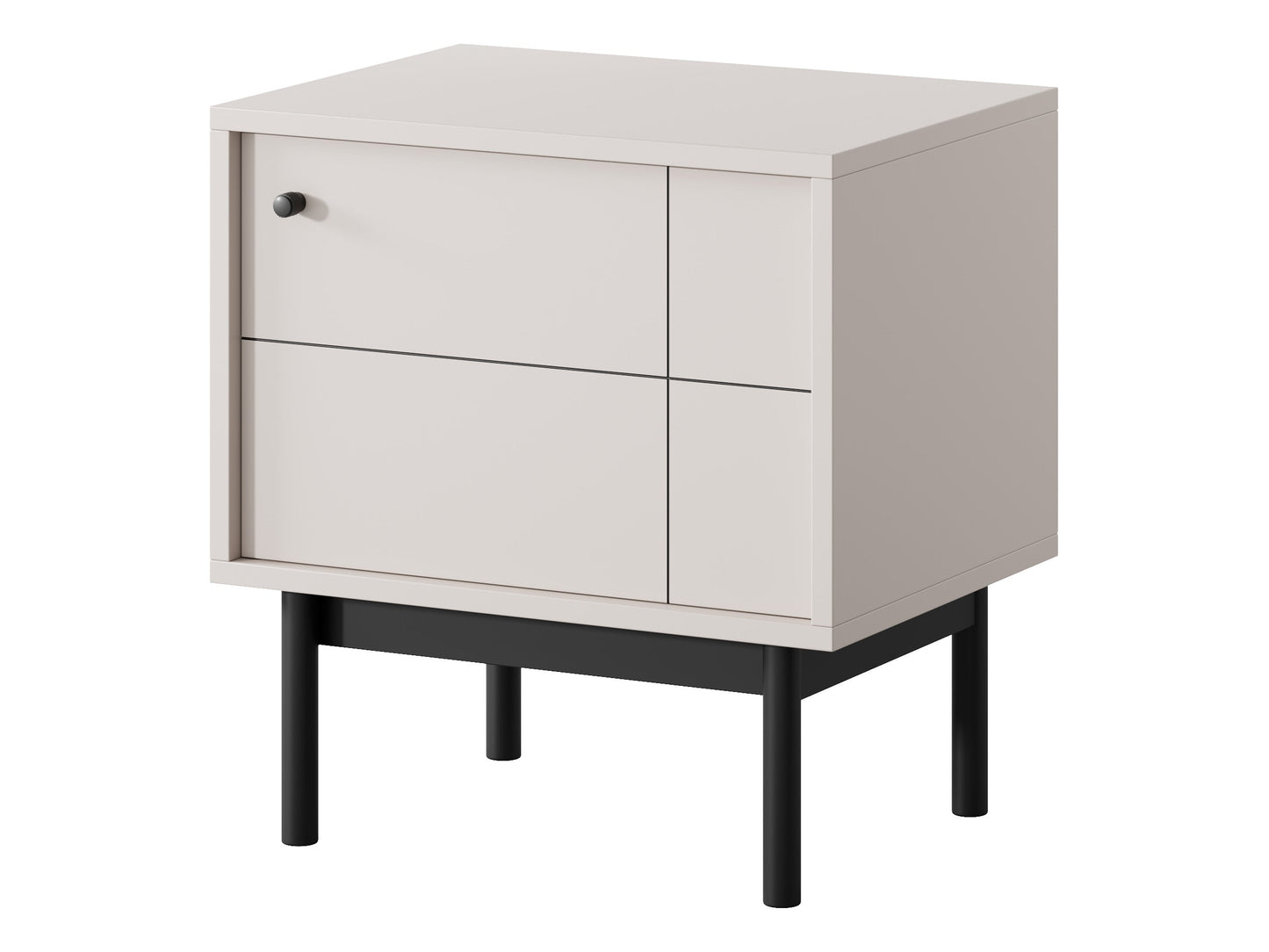 PI Japandi S54 Nightstand in Cashmere