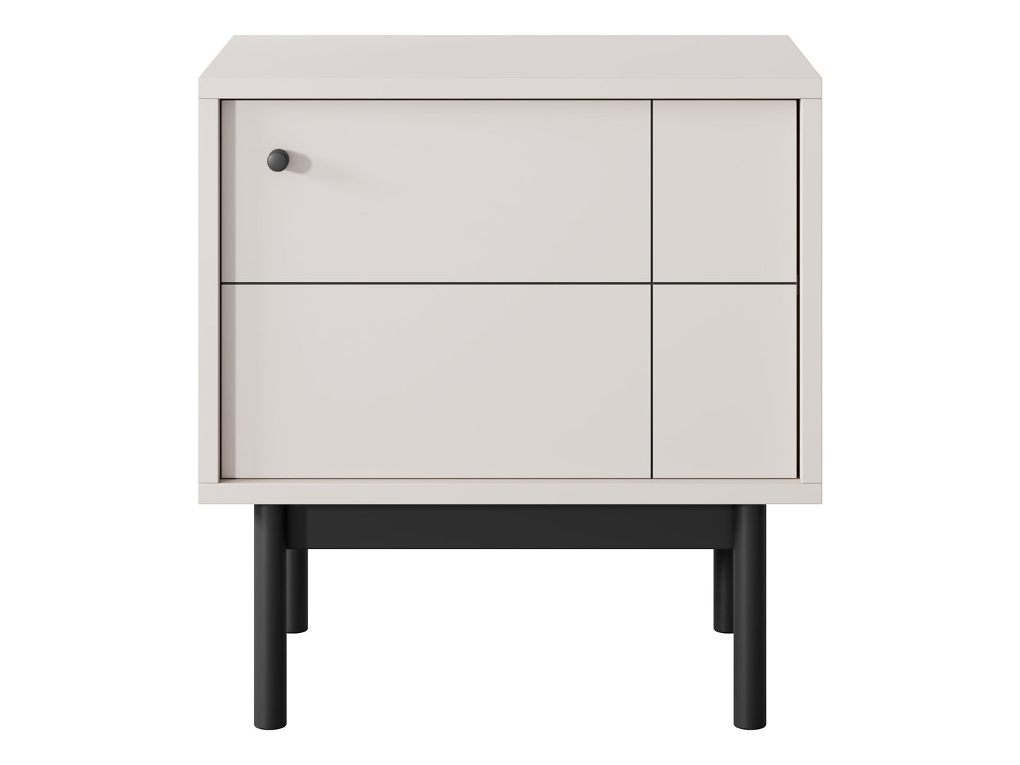 PI Japandi S54 Nightstand in Cashmere