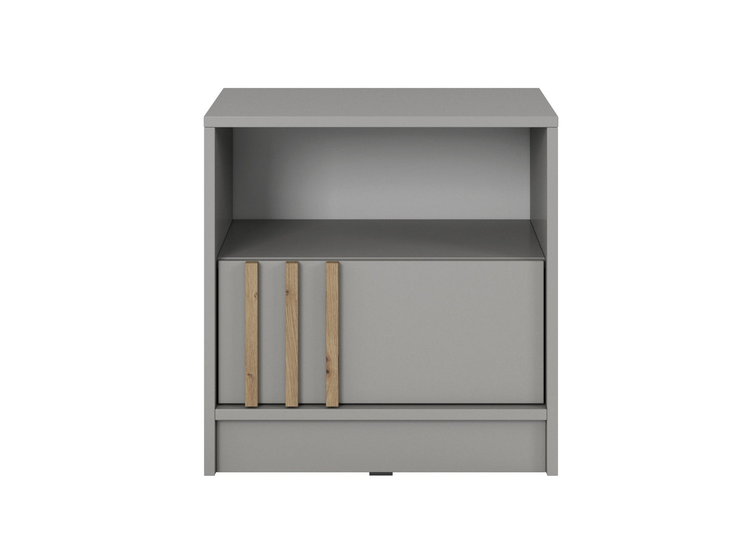 PI Nelly Bedside Table – Grey / Artisan Oak