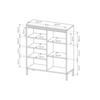 Lask Senso – High Sideboard 104 cm Beige