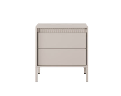 Lask Senso – Bedside Table Beige