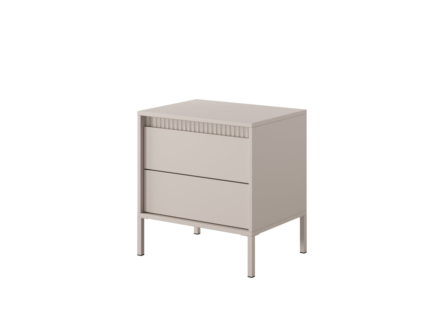 Lask Senso – Bedside Table Beige