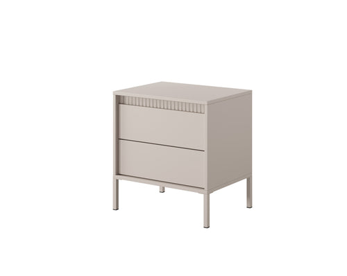 Lask Senso – Bedside Table Beige