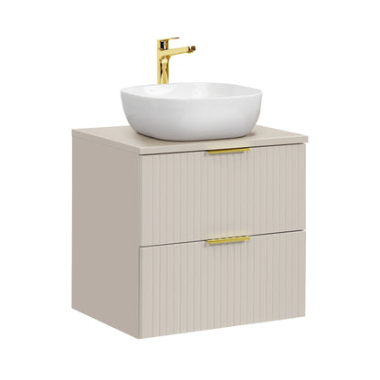 Adel Cashmere Gold Handle Bathroom Smile 60 cm SSET-ADC B