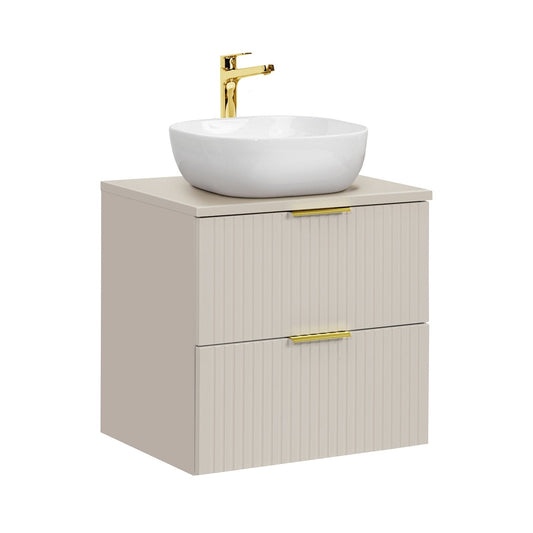 Adel Cashmere Gold Handle Bathroom Smile 60 cm SSET-ADC B