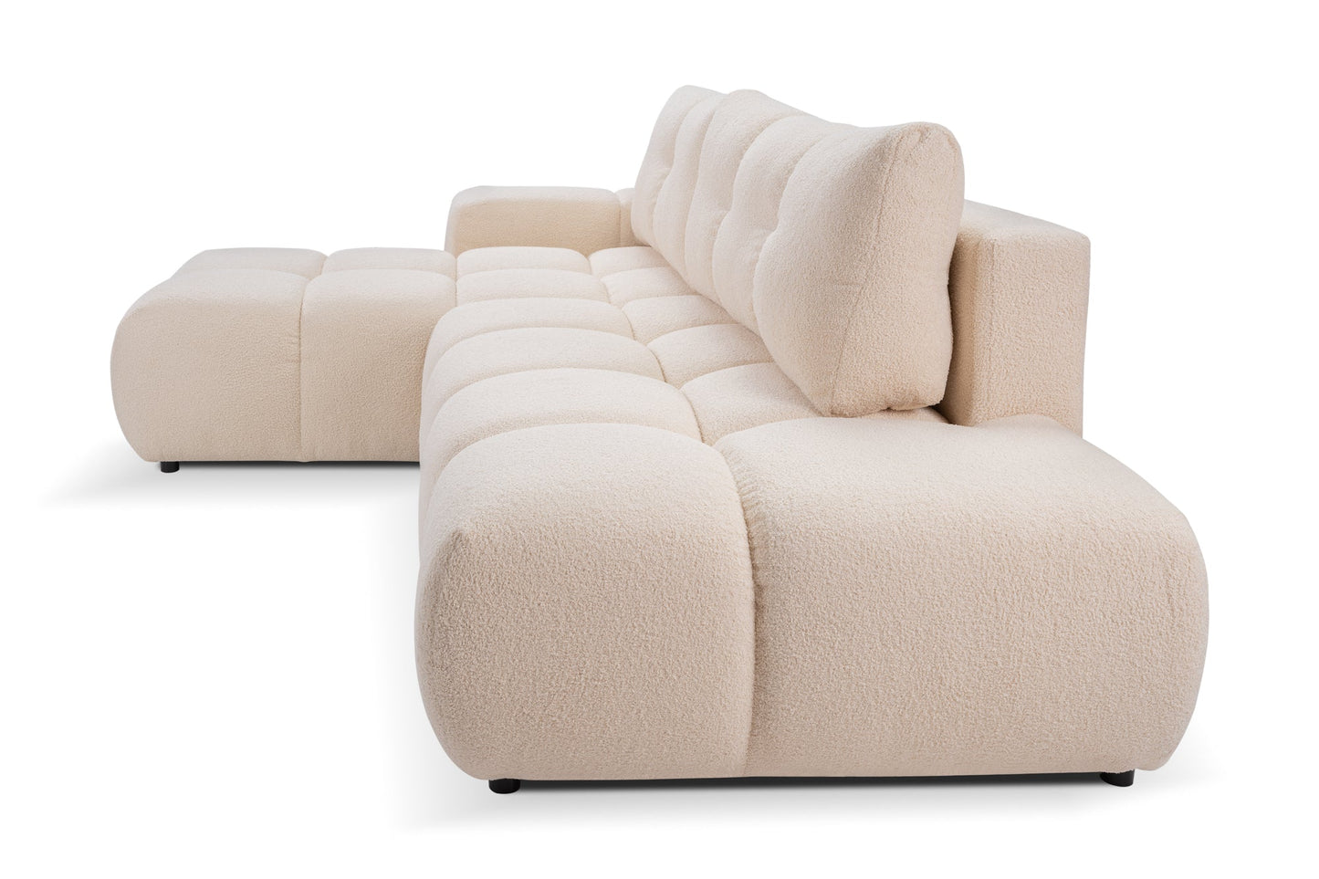 Lask SOHO Corner Sofa Bed with Storage – 286 x 177 cm – Left or Right Configuration