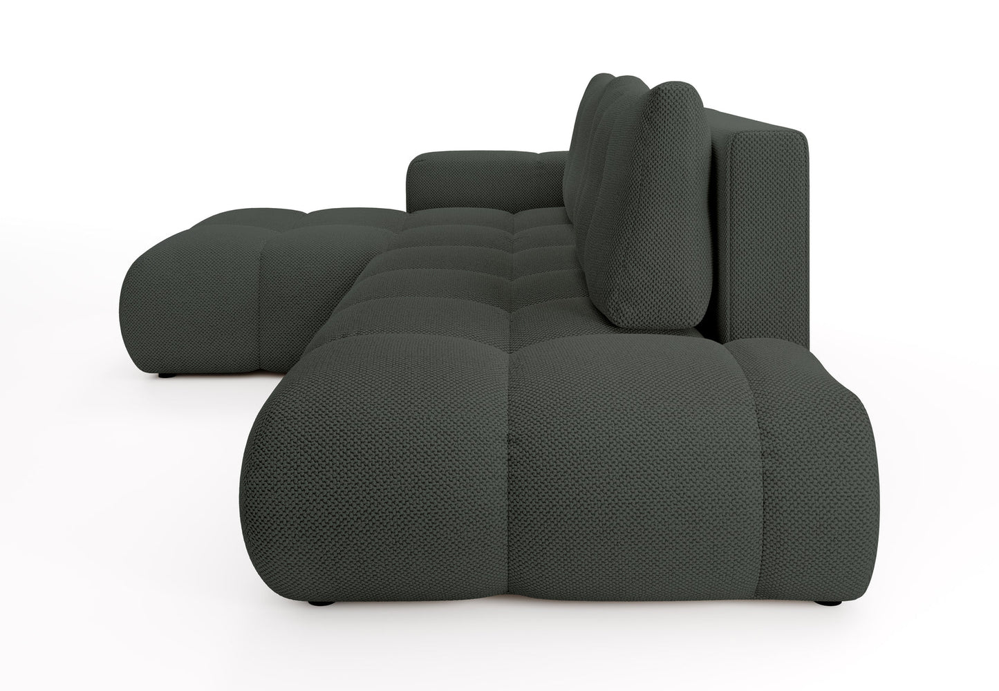 Lask SOHO Corner Sofa Bed with Storage – 286 x 177 cm – Left or Right Configuration