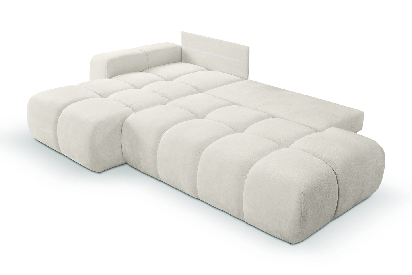 Lask SOHO Corner Sofa Bed with Storage – 286 x 177 cm – Left or Right Configuration