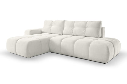 Lask SOHO Corner Sofa Bed with Storage – 286 x 177 cm – Left or Right Configuration