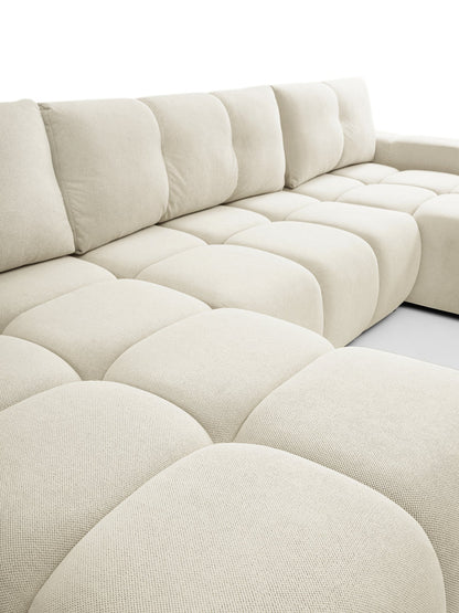 Lask SOHO U-Shaped Corner Sofa Bed with Storage – 359 x 177 cm