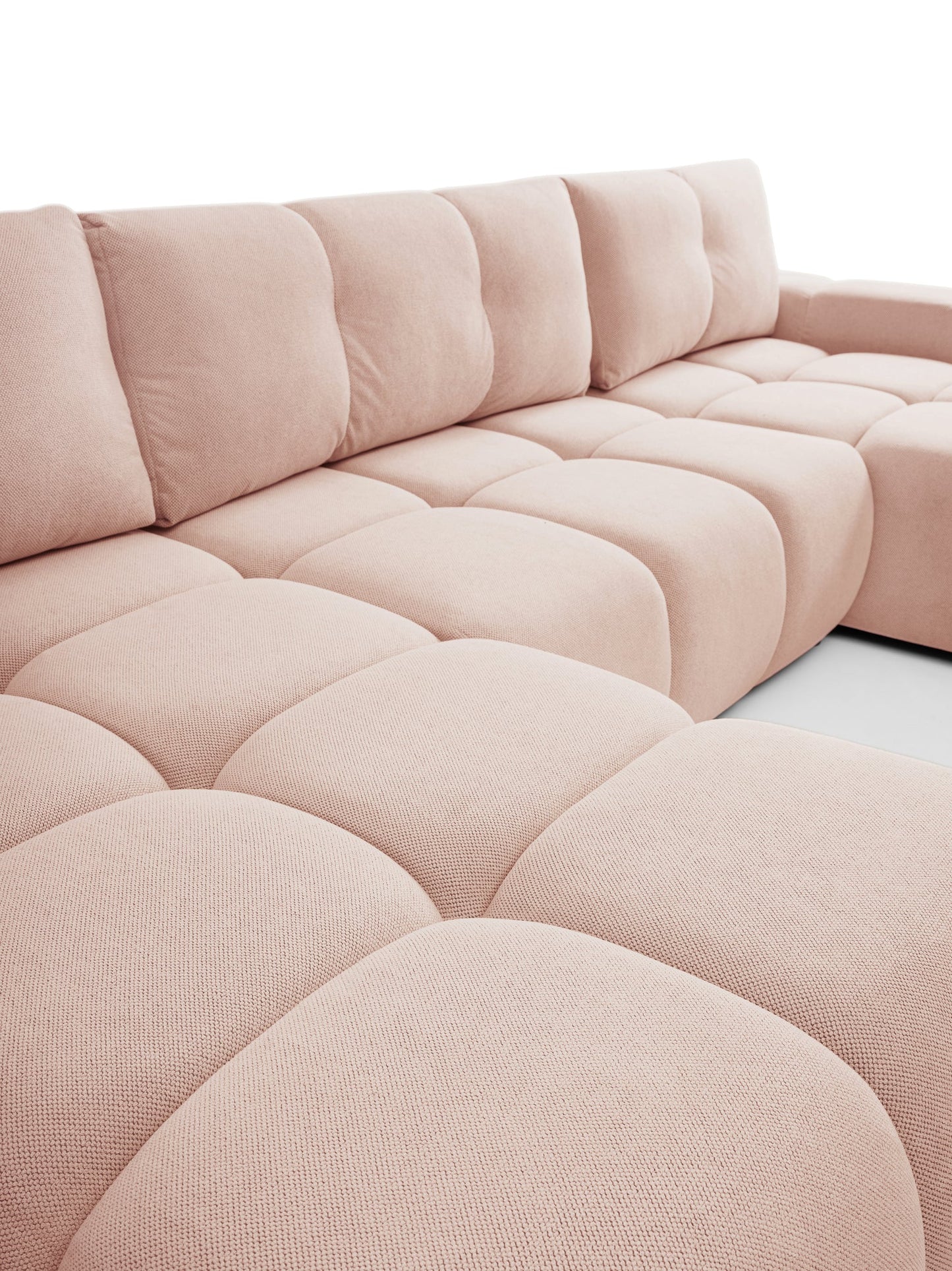 Lask SOHO U-Shaped Corner Sofa Bed with Storage – 359 x 177 cm