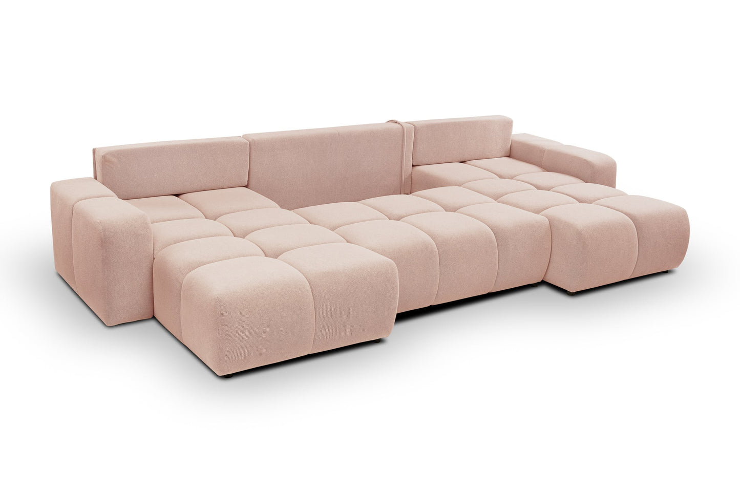Lask SOHO U-Shaped Corner Sofa Bed with Storage – 359 x 177 cm