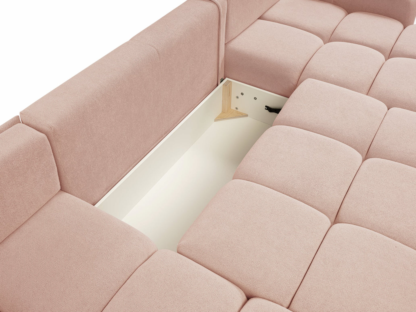 Lask SOHO U-Shaped Corner Sofa Bed with Storage – 359 x 177 cm