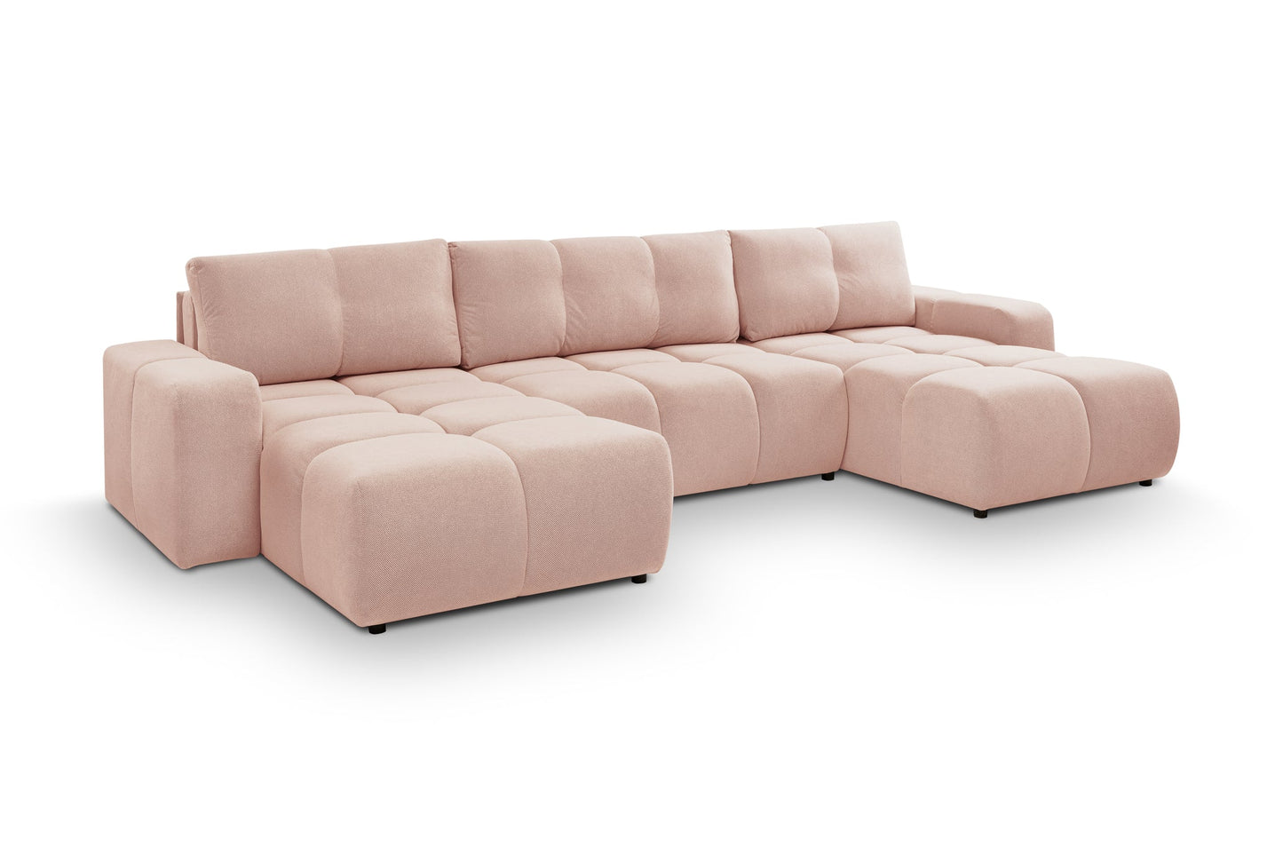 Lask SOHO U-Shaped Corner Sofa Bed with Storage – 359 x 177 cm