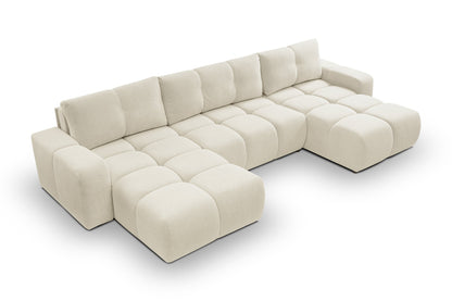 Lask SOHO U-Shaped Corner Sofa Bed with Storage – 359 x 177 cm