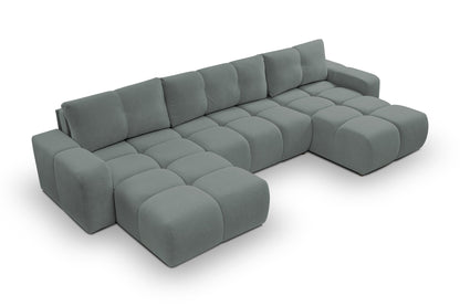 Lask SOHO U-Shaped Corner Sofa Bed with Storage – 359 x 177 cm