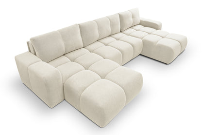 Lask SOHO U-Shaped Corner Sofa Bed with Storage – 359 x 177 cm