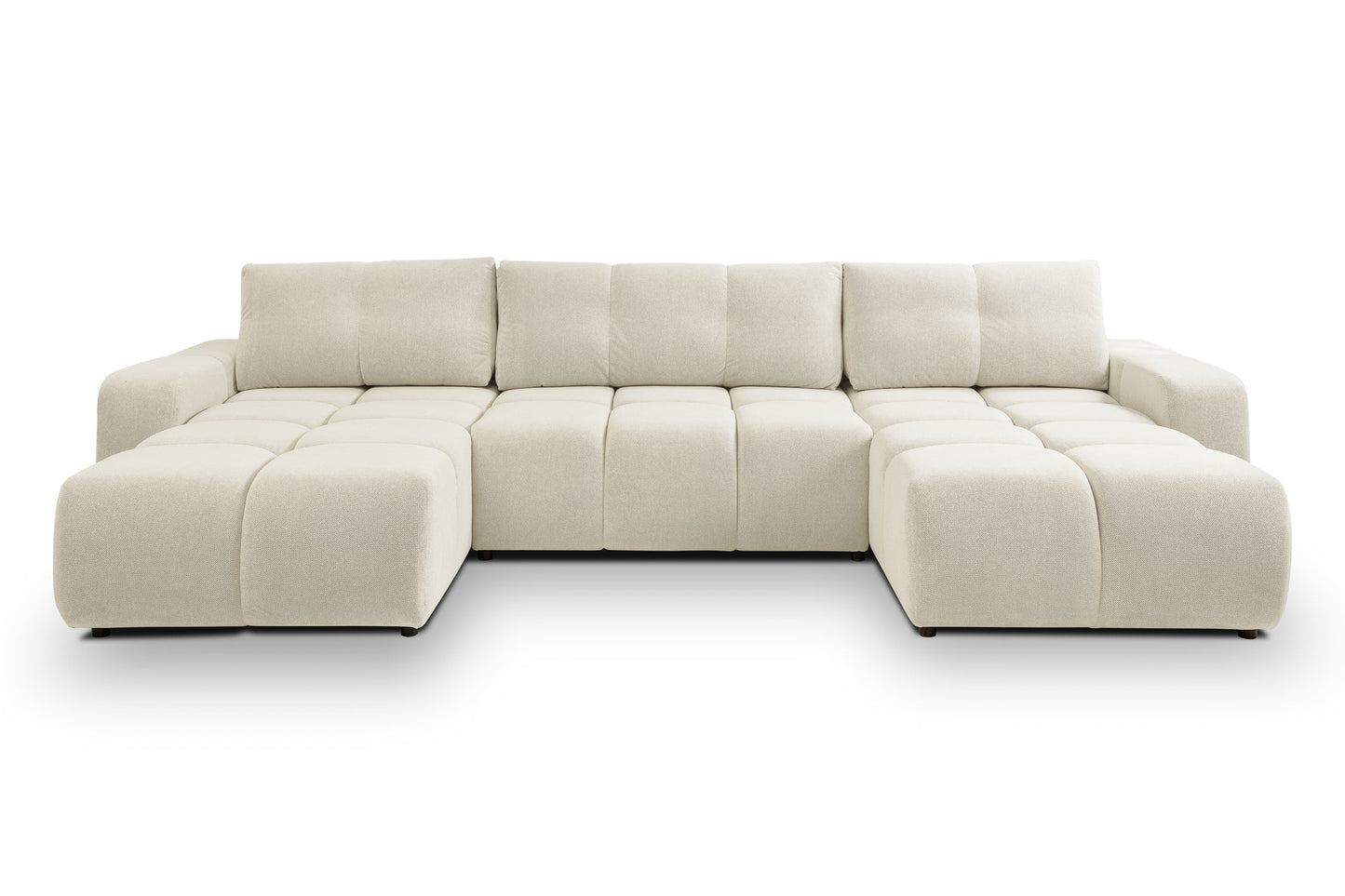 Lask SOHO U-Shaped Corner Sofa Bed with Storage – 359 x 177 cm