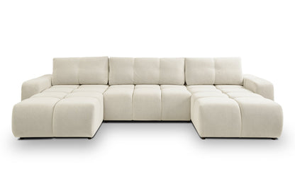 Lask SOHO U-Shaped Corner Sofa Bed with Storage – 359 x 177 cm