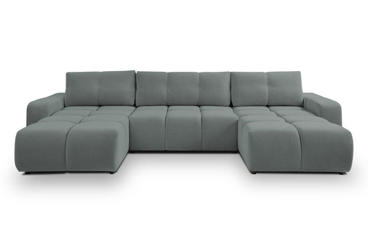 Lask SOHO U-Shaped Corner Sofa Bed with Storage – 359 x 177 cm