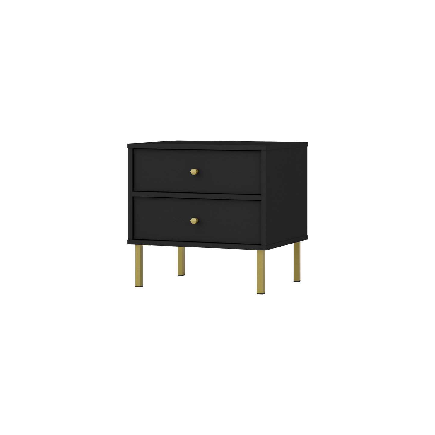 LE Tokyo Nightstand 801 - Black Graphite