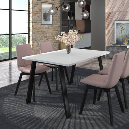 LE Kleo Table White 138 x 90 cm