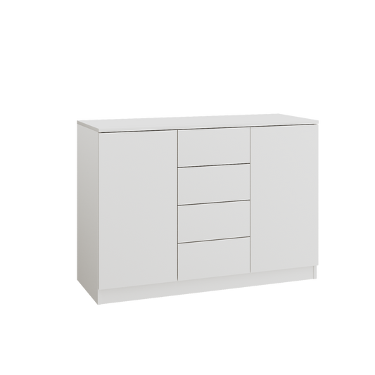 SLEEP VARIA Chest of Drawers 120 cm – White Matt