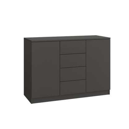 SLEEP VARIA Chest of Drawers 120 cm – Graphite