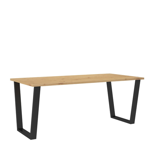 LE Cezar Dining Table – Artisan Oak 185 x 67 cm