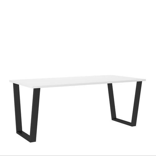 LE Cezar Dining Table – White 185 x 90 cm