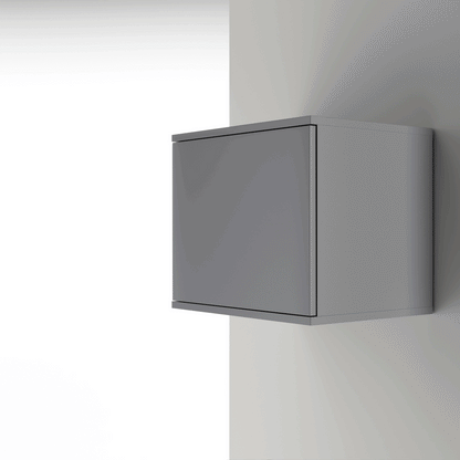 PK Emi 39 Hallway Wardrobe Sonoma Oak - Upholstered Panels in Various Colours