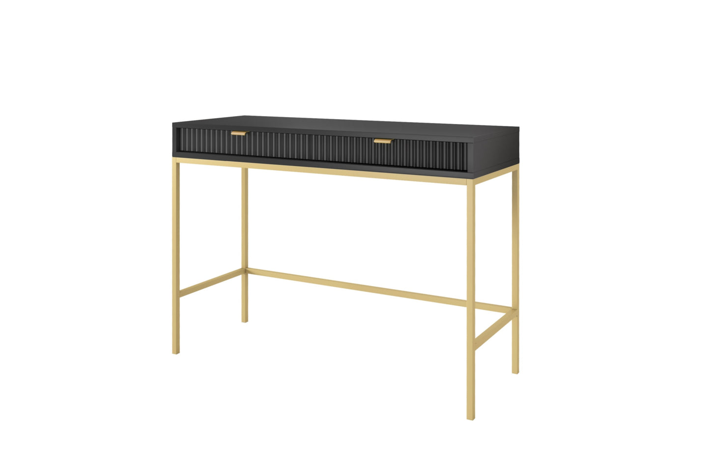 Nova Vanity Table Black - A Fusion of Modern Elegance and Practical Storage