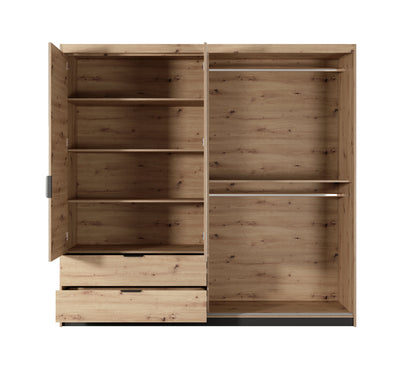 Lask Tally – 4-Door Wardrobe