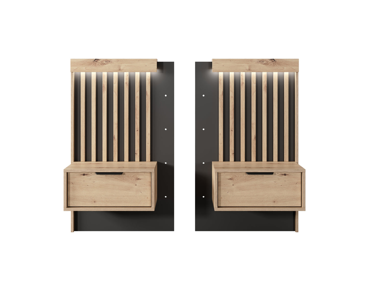 Lask Tally – Nightstands (Set of Two)